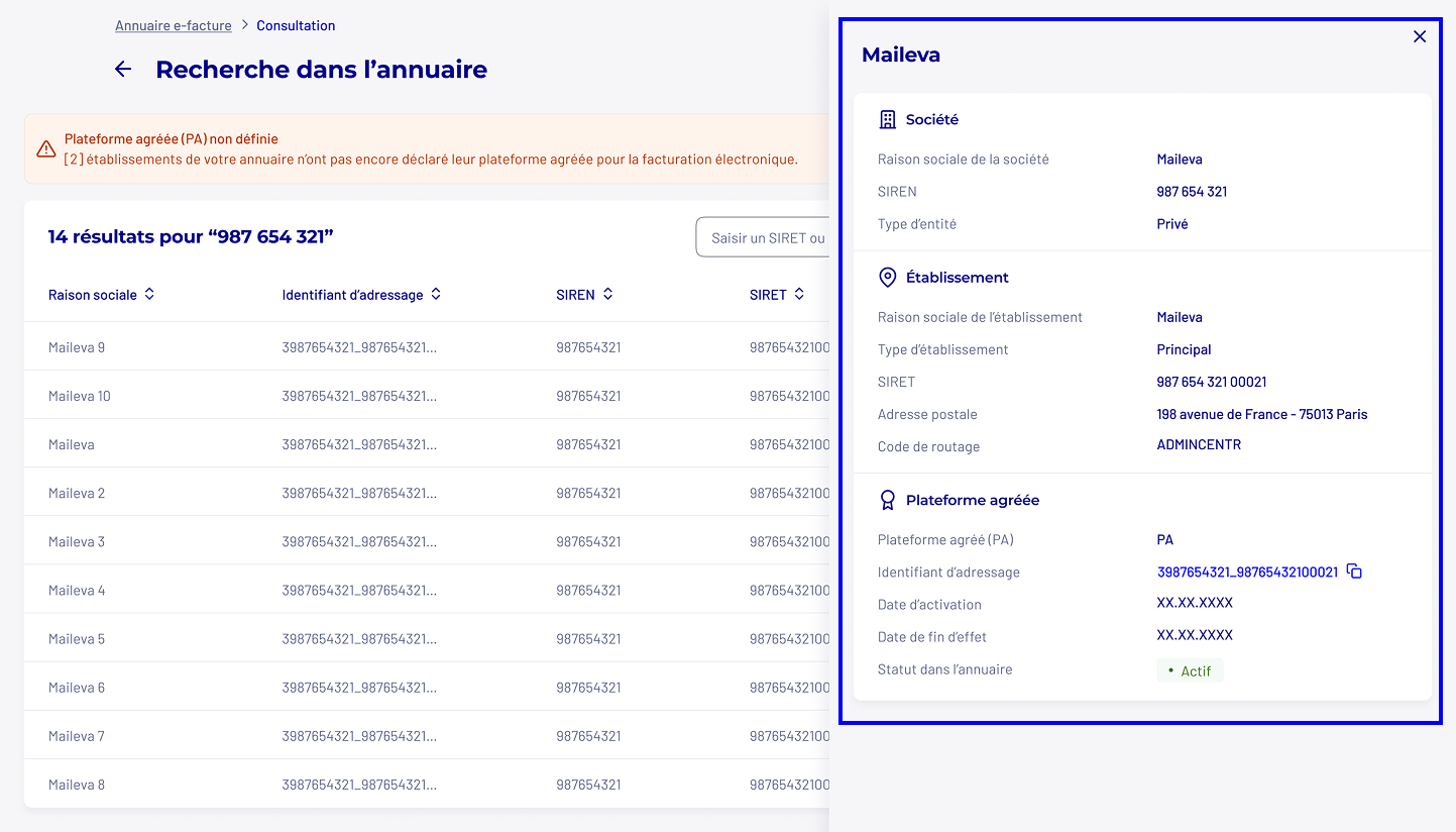 Recherchez vos partenaires